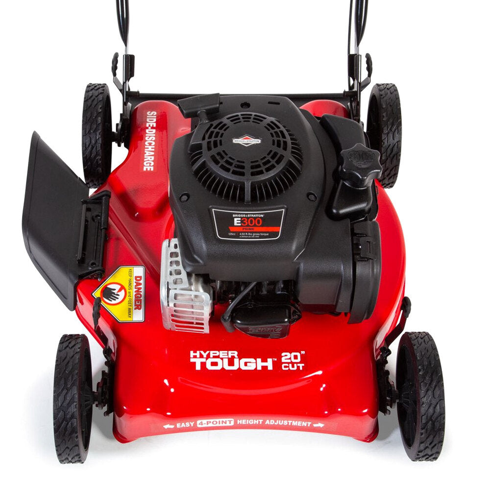 Hyper Tough 20-Inch 125cc Gas Push Lawn Mower With Briggs & Stratton Engine
