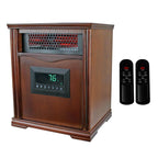Lifesmart Electric Infrared Quartz Indoor Space Heater, 1500W, 2 Pack