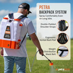 4 Gallon Battery Powered Backpack Sprayer With 12V 8Ah Rechargeable Battery