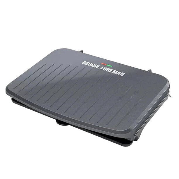 George Foreman 9 Serving Classic Plate Electric Indoor Grill And Panini Press - Gunmetal Grey