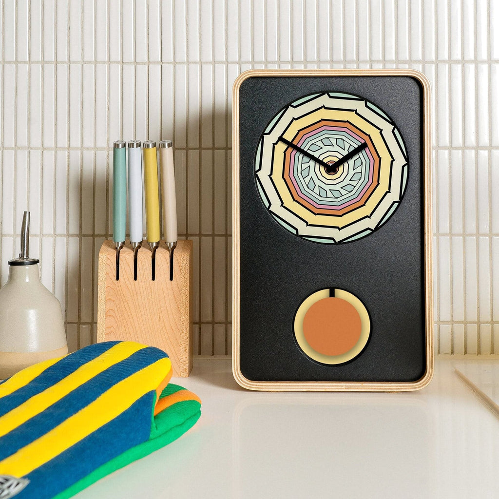 Klydoclock Digital Animation Desk Clock, 11.8h X 7.2w X 3.25d