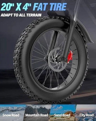 Dual Motor Electric Bike 2000W 52V 40Ah - Q20PRO