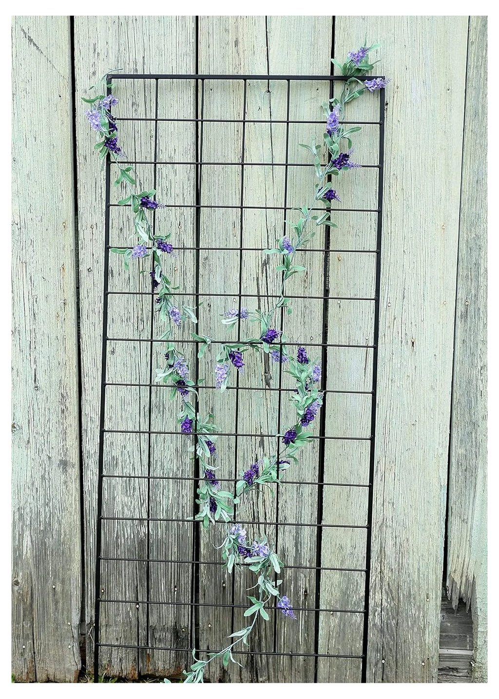 American Garden Works Narrow Screen Trellis, Black 64.25"H - STNMB