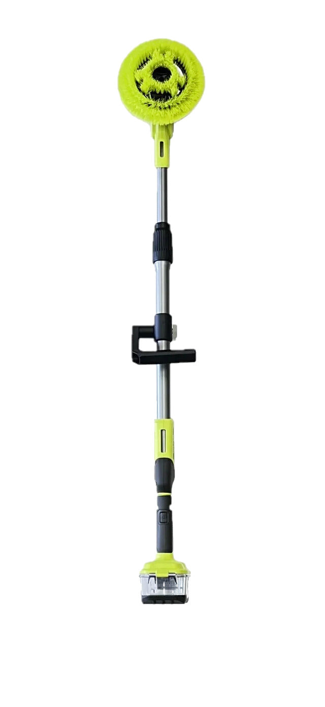 RYOBI ONE+ 18V Cordless Telescoping Power Scrubber Kit With Battery And Charger - P4500