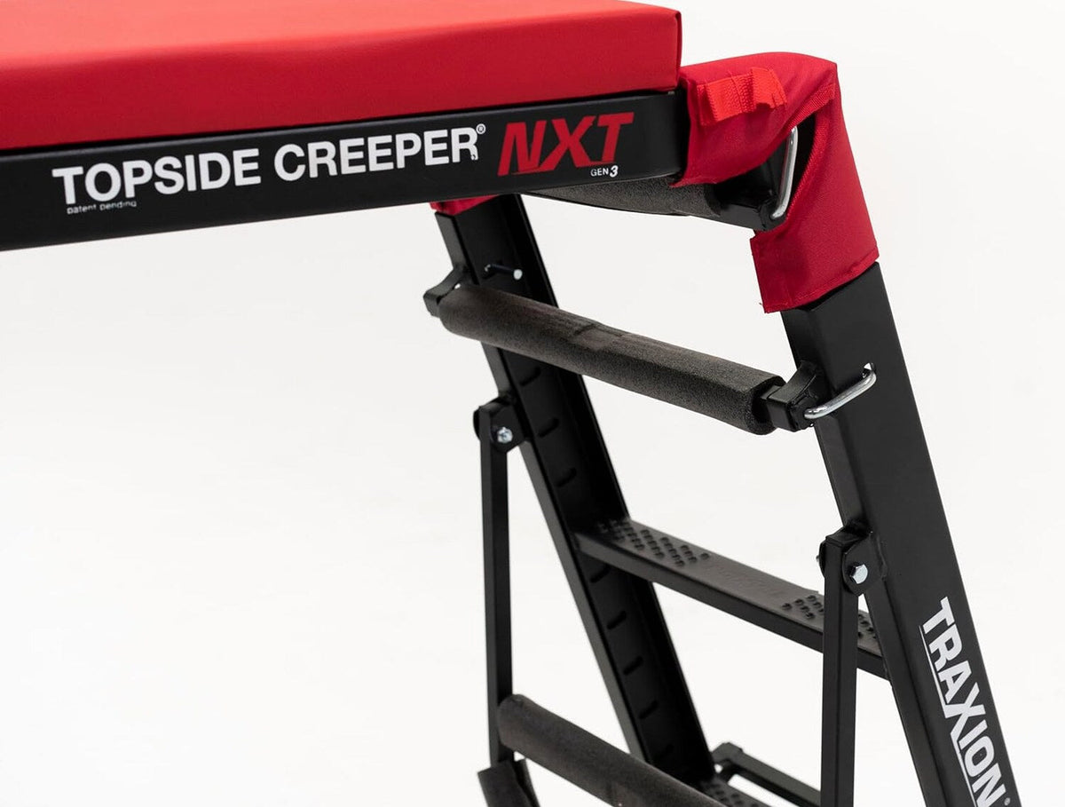 Traxion Foldable Topside Engine Creeper, Black - 3-200 NXT