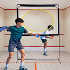 Slsy Portable Pickleball Set With Net, 4 Paddles, 4 Outdoor Pickleballs And 12 Birdies