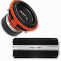 Deaf Bonce Car Audio 12in 2Ohm Avatar Subwoofer And Monoblock Amp Package - STU-1246D2