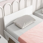 White Twin Bed With Footboard Bench