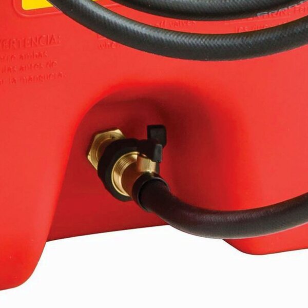 Scepter Flo N' Go DuraMax 14 Gallon Portable Fuel Tank With Pump, 2 Pack, Red
