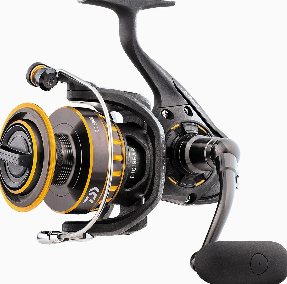 Daiwa Black Anodized Aluminum Spinning Reel - BG