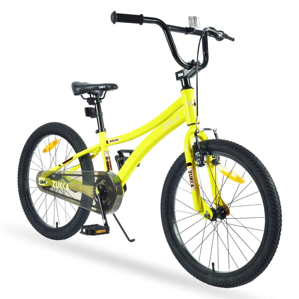 Baprem Girls' Bicycle, 18 Inch, Pink - Single Speed