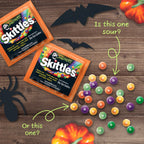 Skittles Shriekers Sour Fun Size Halloween Chewy Candy - 8.47 oz Bag
