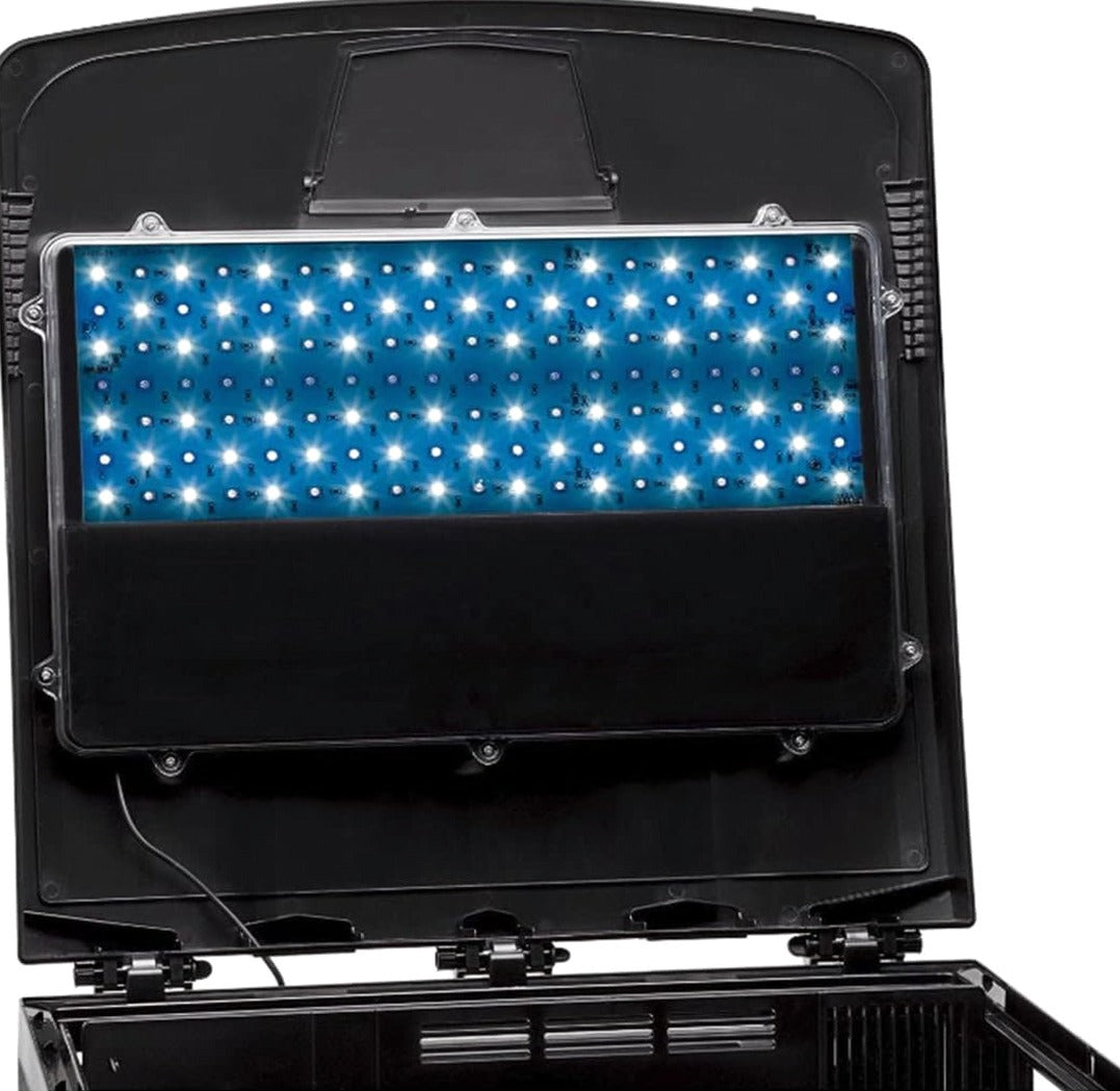 BIOCUBE LED Aquarium Tank And Stand Kit, 32 Gallon, Blue/White