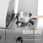 Royal Gourmet 5-Burner Liquid Propane Gas Grill With Side Burner, 602 Sq. In., 61 000 BTU - GA5401T