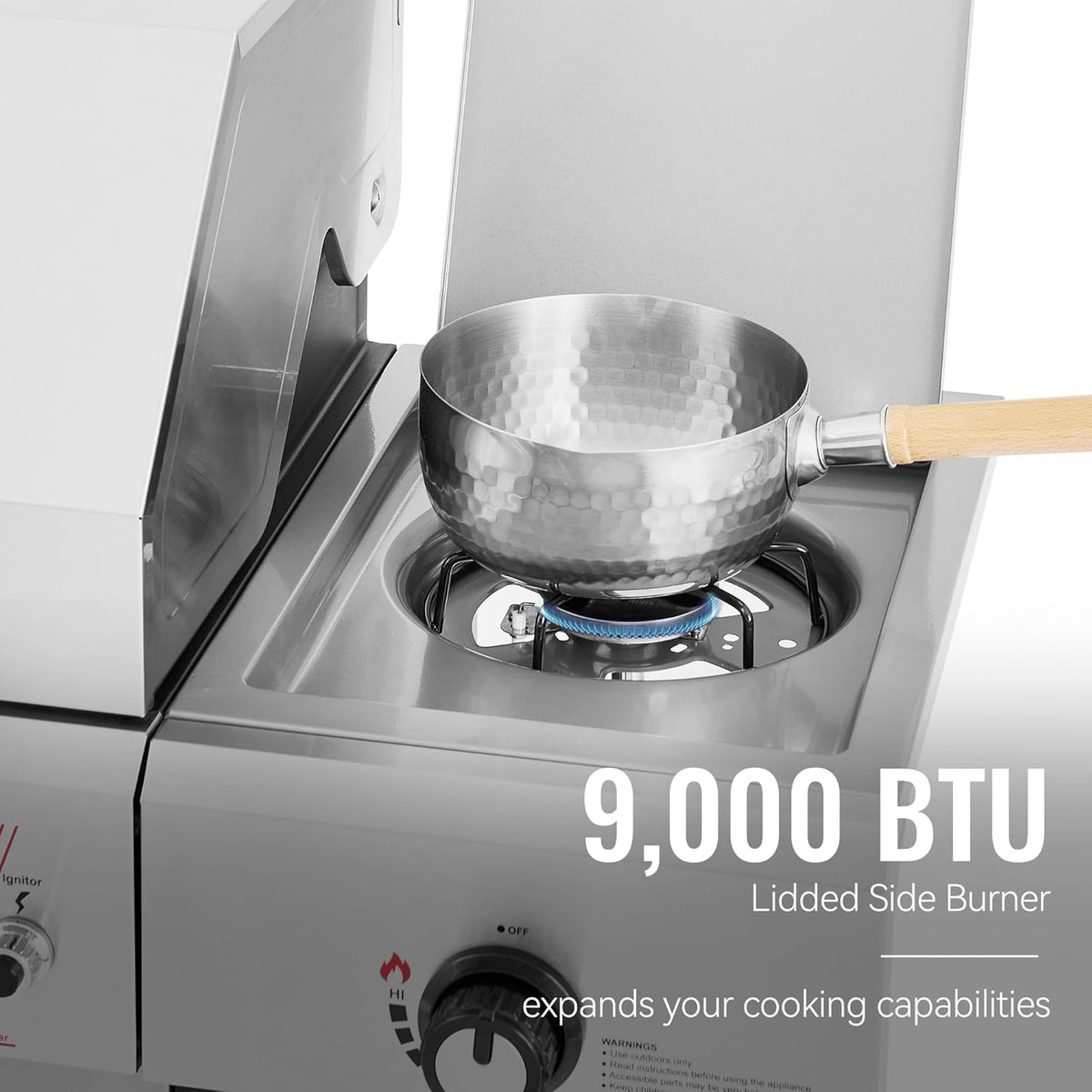Royal Gourmet 5-Burner Liquid Propane Gas Grill With Side Burner, 602 Sq. In., 61 000 BTU - GA5401T