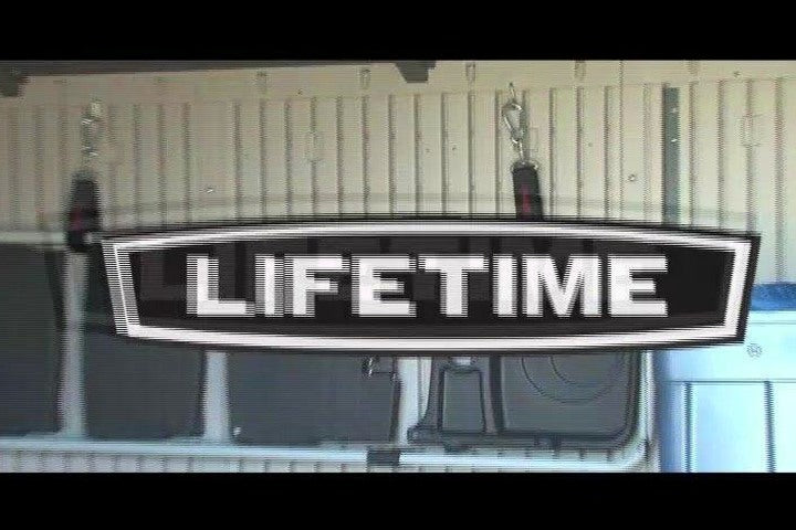 Lifetime Plastic Storage Shed, Side Entry, 15 ft. W x 8 ft. D, Gray/Beige - 6446