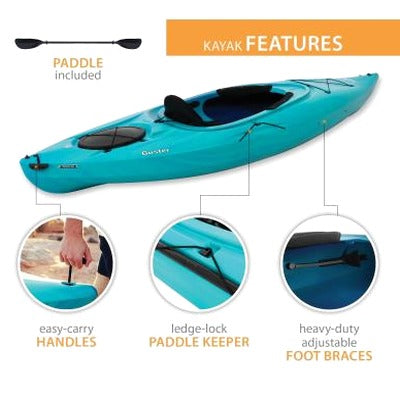Lifetime Guster 100 Sit-In Kayak 2-Pack - 91007
