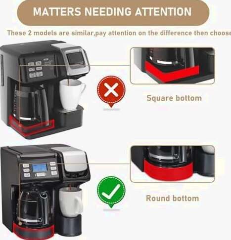 12-Cup Replacement Glass Coffee Carafe Compatible With Hamilton Beach FlexBrew - 990136800