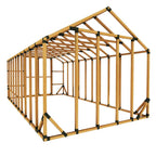 E-Z Frames DIY Greenhouse Bracket Kit, 10 ft. x 20 ft.