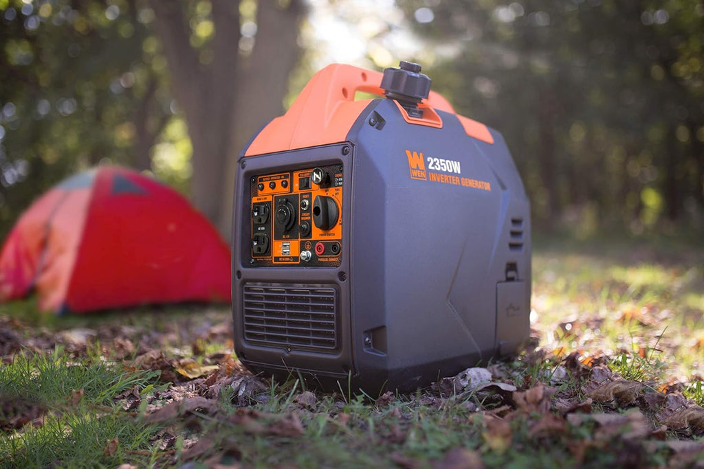WEN Portable Inverter Generator 2350-Watt Gasoline, Black - 56235i