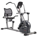 Sunny Health & Fitness Elite Connected Recumbent Cross Trainer Elliptical With Arm Exercisers - SF-RBE420049