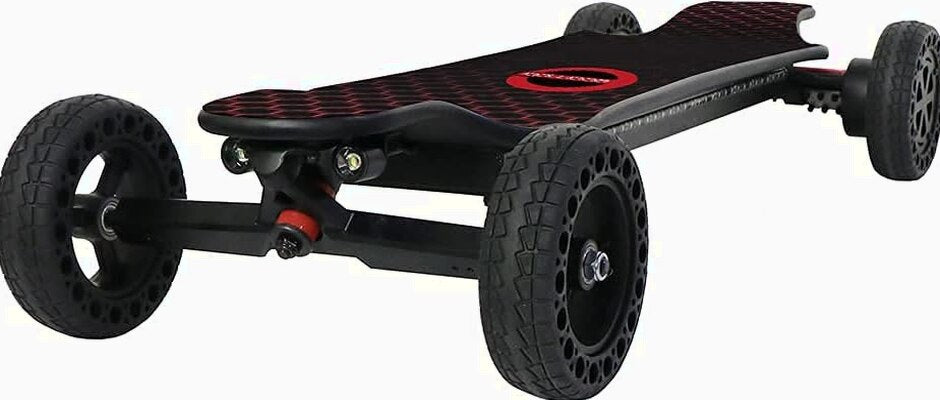 Electric Skateboard 4000 Watts, 12S3P, 35 Mph, 22 Mile Range, 6 Inch Wheels
