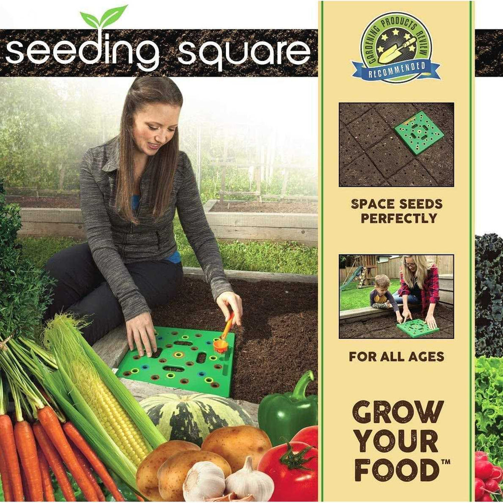 Seeding Square Square Foot Gardening Template Seed Sowing Tool Kit