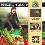 Seeding Square Square Foot Gardening Template Seed Sowing Tool Kit