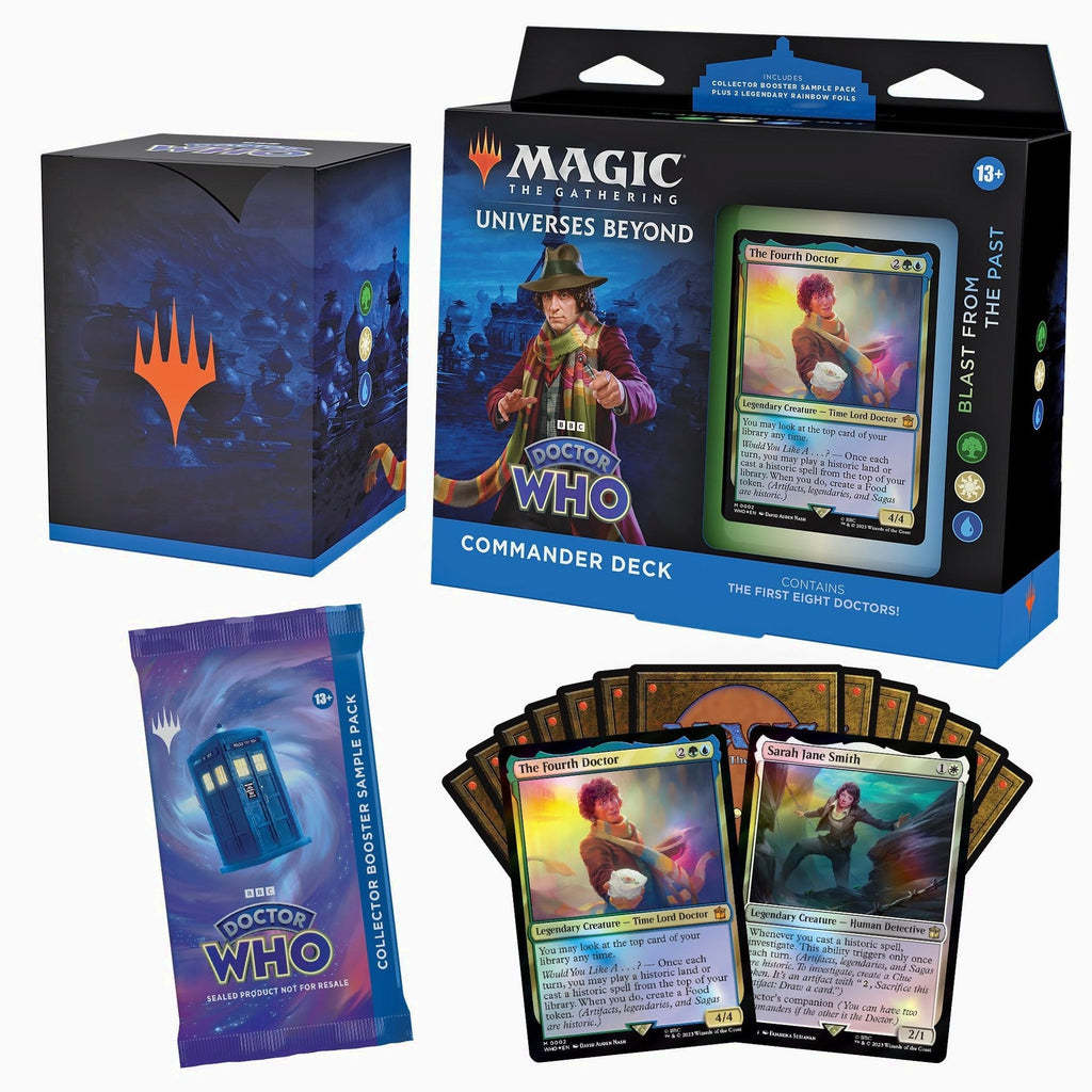 Magic: The Gathering Doctor Who Commander Deck Bundle - D23630000
