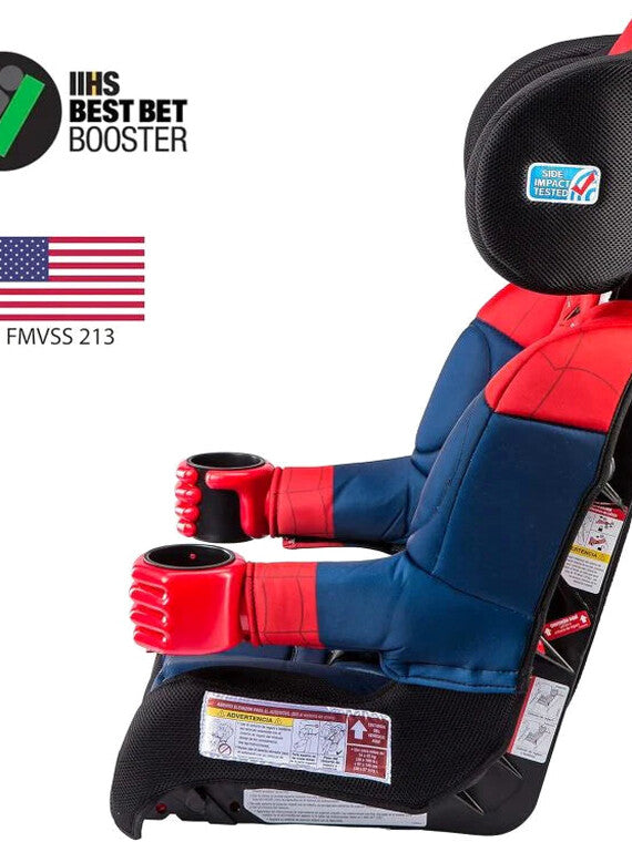 KidsEmbrace Marvel Spider-Man 2-in-1 Forward-Facing Booster Car Seat With LATCH - 2025