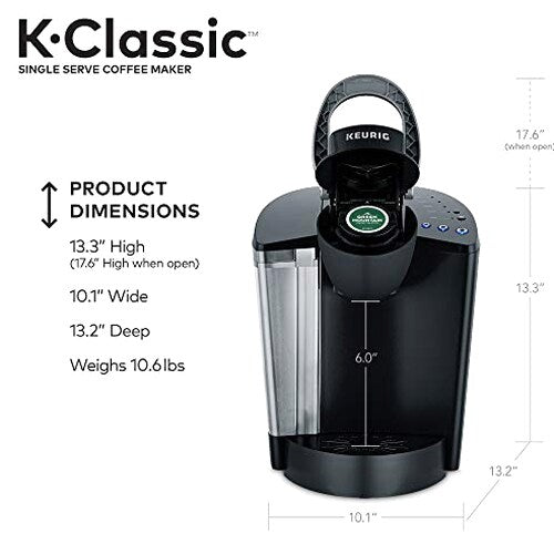 Keurig K-Classic Single Serve K-Cup Pod Coffee Maker - Programmable