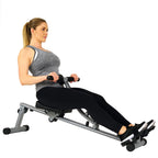 Sunny Health & Fitness Adjustable Resistance Rowing Machine With Digital Monitor - SF-RW1205