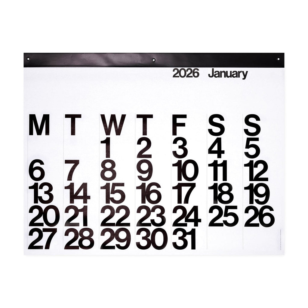 Stendig Art Calendar 2026 - Massimo Vignelli