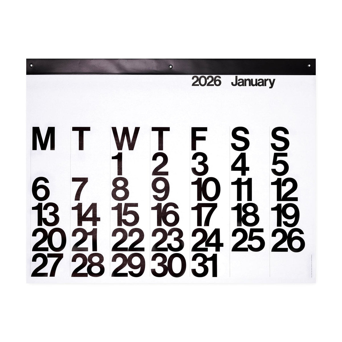 Stendig Art Calendar 2026 - Massimo Vignelli