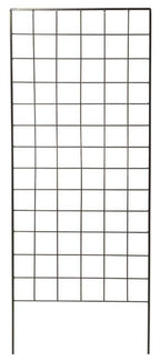 American Garden Works Narrow Screen Trellis, Black 64.25"H - STNMB