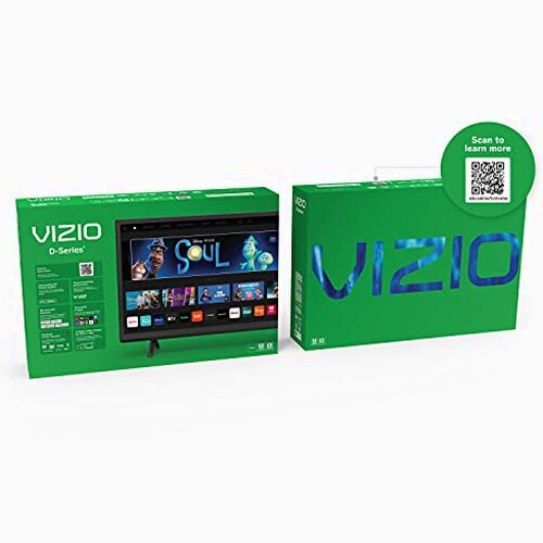 VIZIO 40-Inch D-Series Full HD 1080p Smart TV With AMD FreeSync Apple AirPlay - D40F-J09