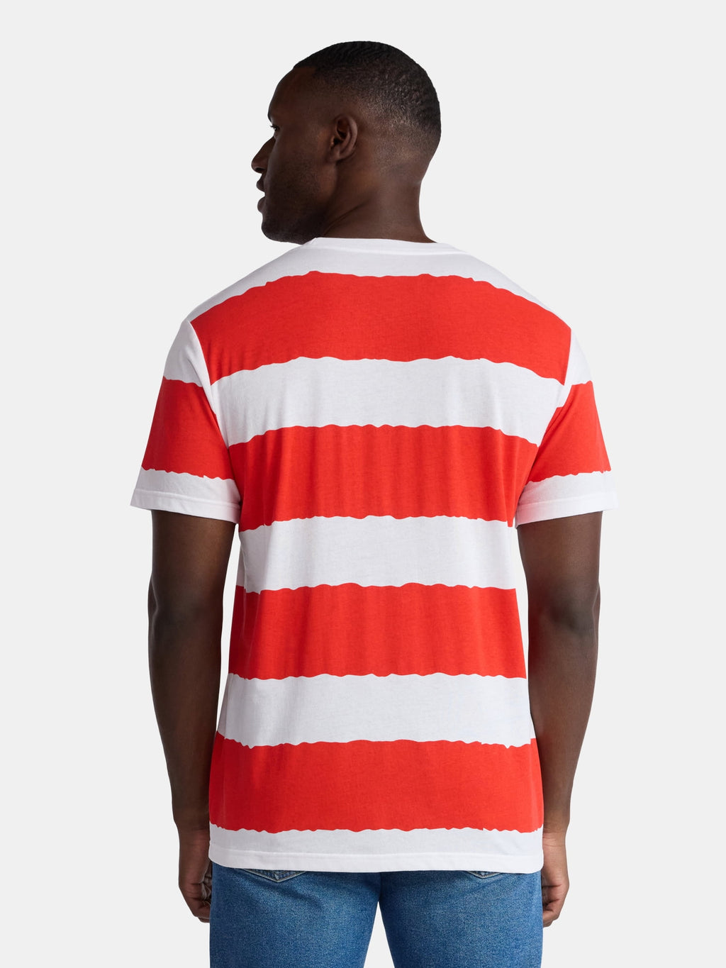 Where's Waldo, Men's & Big Men's Graphic Halloween Cosplay T-Shirt and Matching Character Beanie