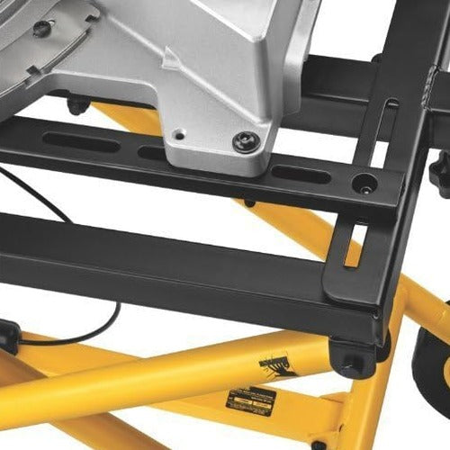 DEWALT Rolling Miter Saw Stand With Wheels, Yellow - DWX726