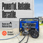 Westinghouse Tri-Fuel Portable Generator, 12500 Peak Watts, Remote Electric Start, Transfer Switch Ready
