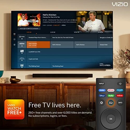 VIZIO 40-Inch D-Series Full HD 1080p Smart TV With AMD FreeSync Apple AirPlay - D40F-J09