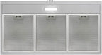 Streamline 36 in Longhena Convertible Undermount Range Hood - Brushed Stainless Steel