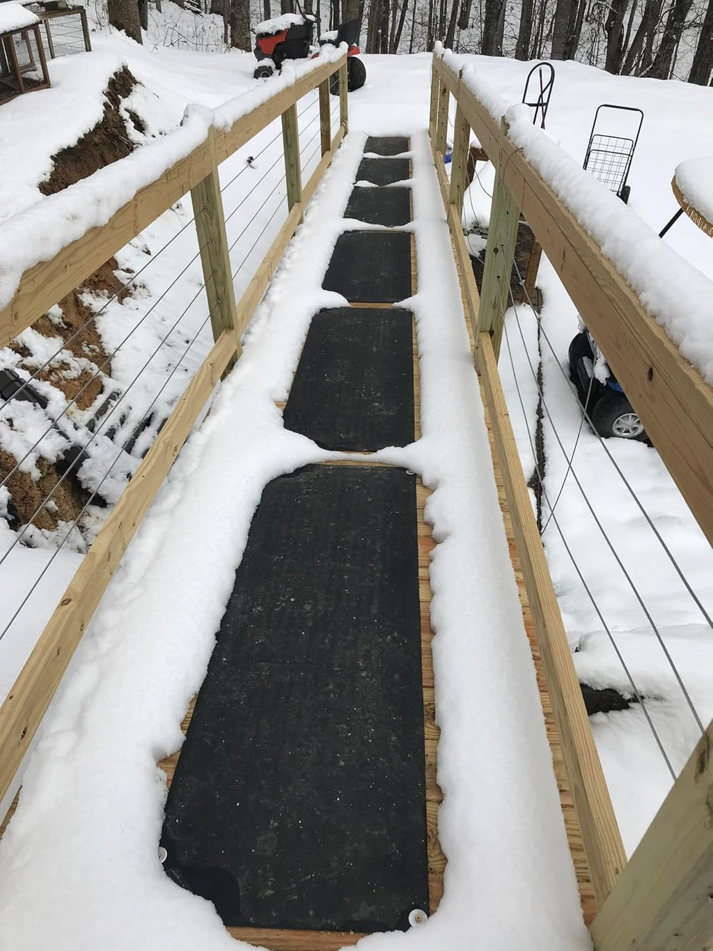 HeatTrak Heated Outdoor Snow Melting Mat - 20 x 60 in