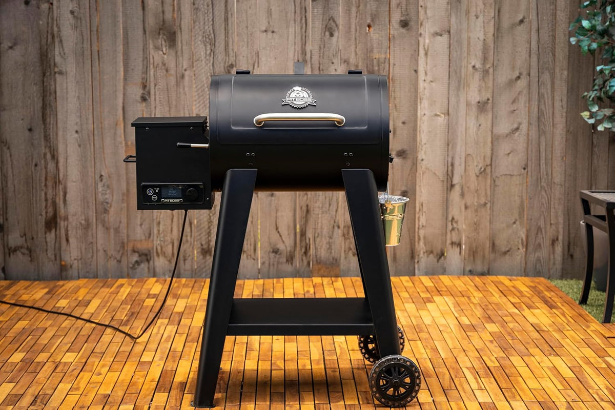 Pit Boss Wood Pellet Grill, 518 sq in, 5 lb, Matte Black - PB500FB2 11086