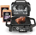 Ninja Woodfire Pro Outdoor Grill, 7-in-1, Grey XL With Built-In Thermometer - OG751