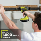 RYOBI 18V ONE+ 2-Tool Combo Kit - 1/2" Drill/Driver and 1/4" Impact Driver