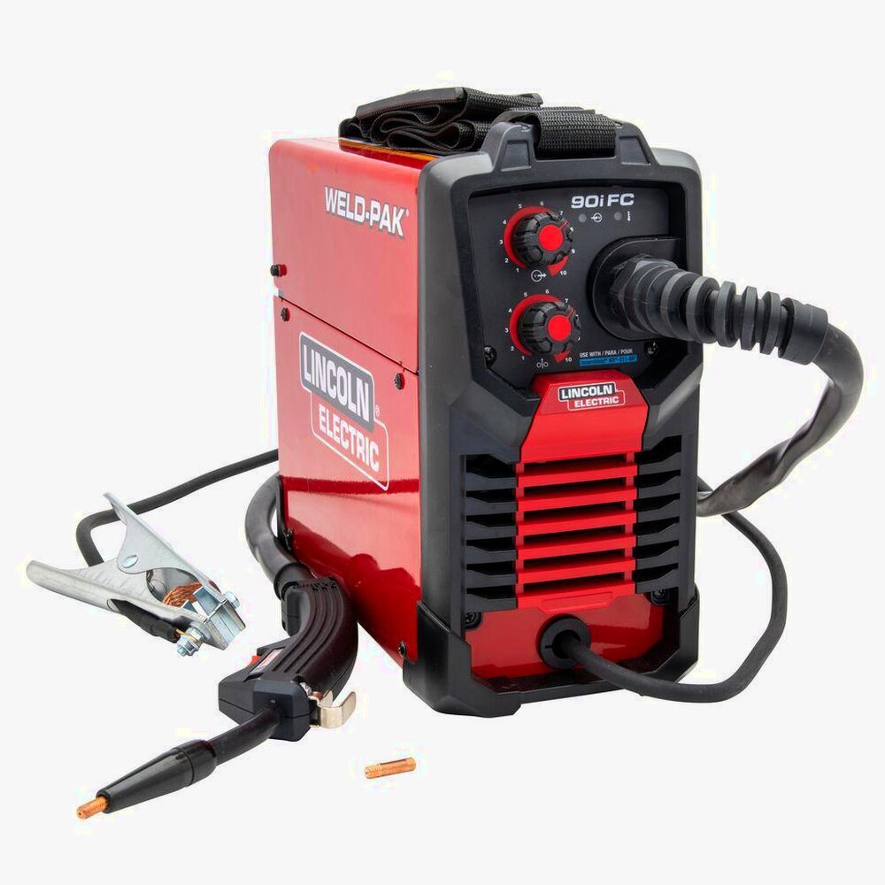 Lincoln Electric Weld-Pak 90i FC Flux-Cored Wire Feed Welder, 120V, 120 Amp, 1/4 in - K5255-1