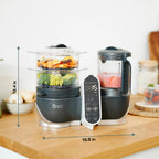 Babymoov Duo Meal Station 6-in-1 Baby Food Processor - Grey