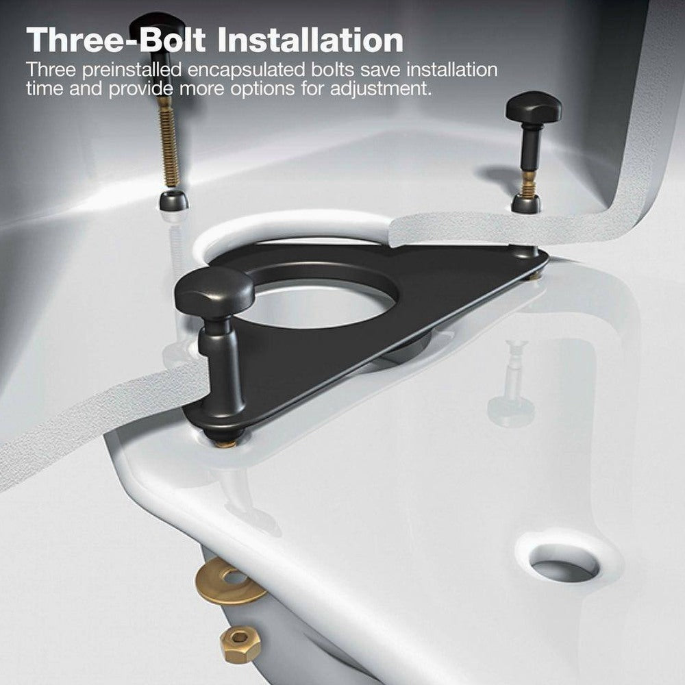 KOHLER Highline Arc Extra Tall 2-Piece Elongated Toilet, White, 1.28 GPF - 78305-0