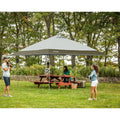 Coleman Instant Eaved Shelter Canopy 13 x 13ft (3.9 x 3.9m) - Oasis