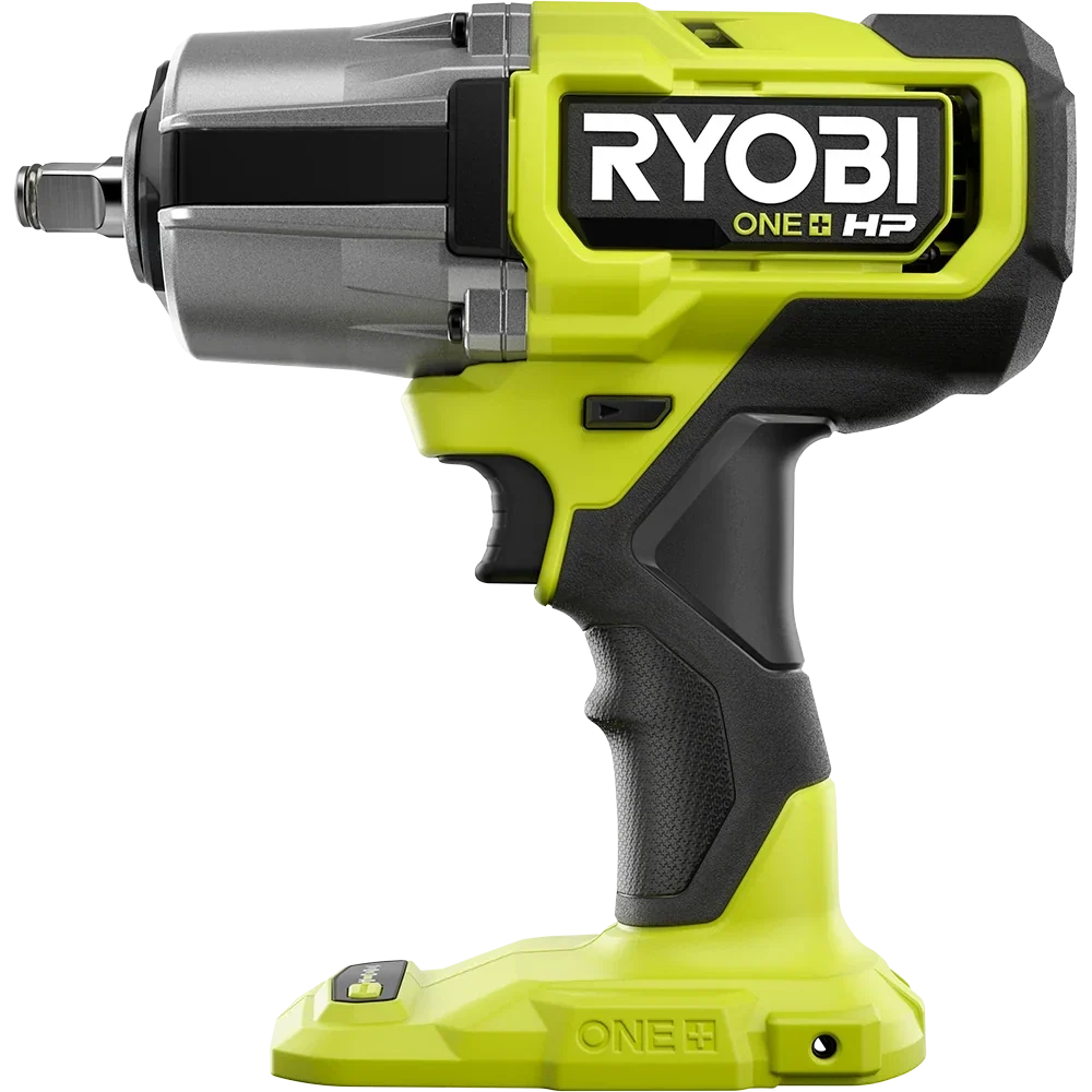 RYOBI 18V ONE+ HP Brushless 4-Mode 1/2" High Torque Impact Wrench Kit - 1,170 ft-lbs. Breakaway Torque